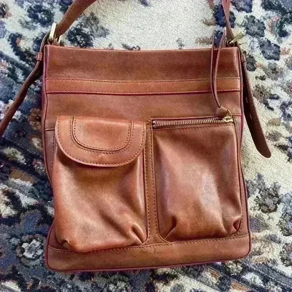 C&C California brown leather bag - Picture 7 of 7
